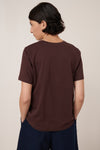 Kowtow Classic Tee Mahogany