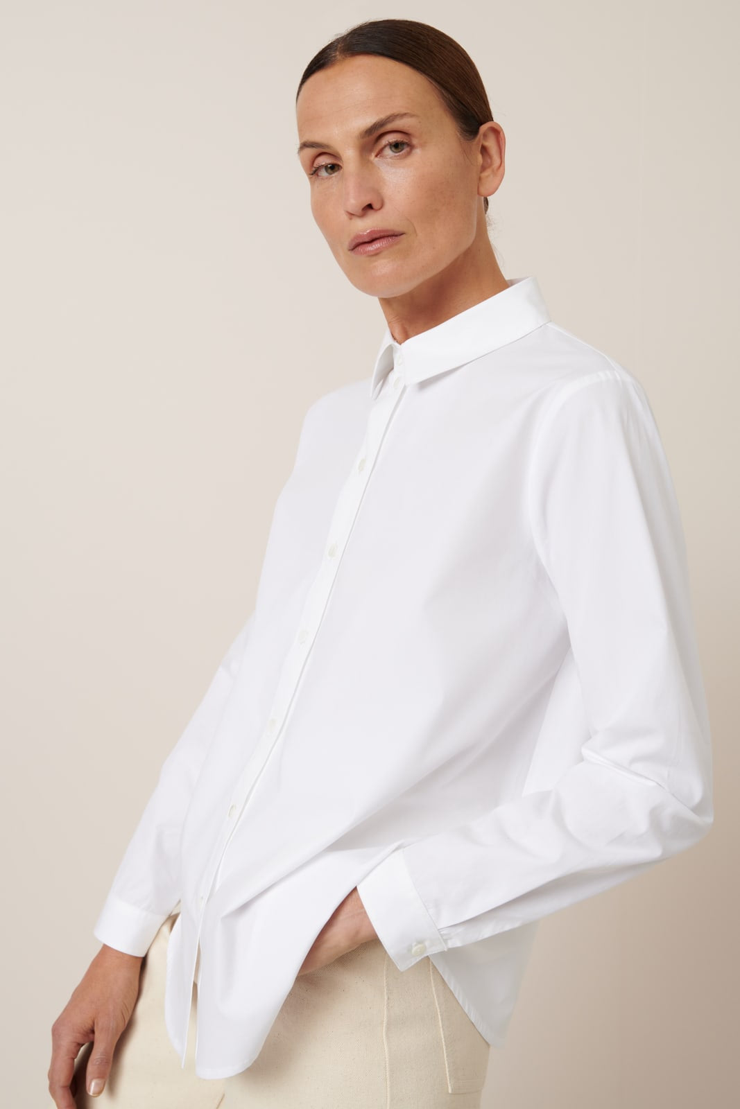 Kowtow Daily Shirt White – Hall Concept Store - Main Image