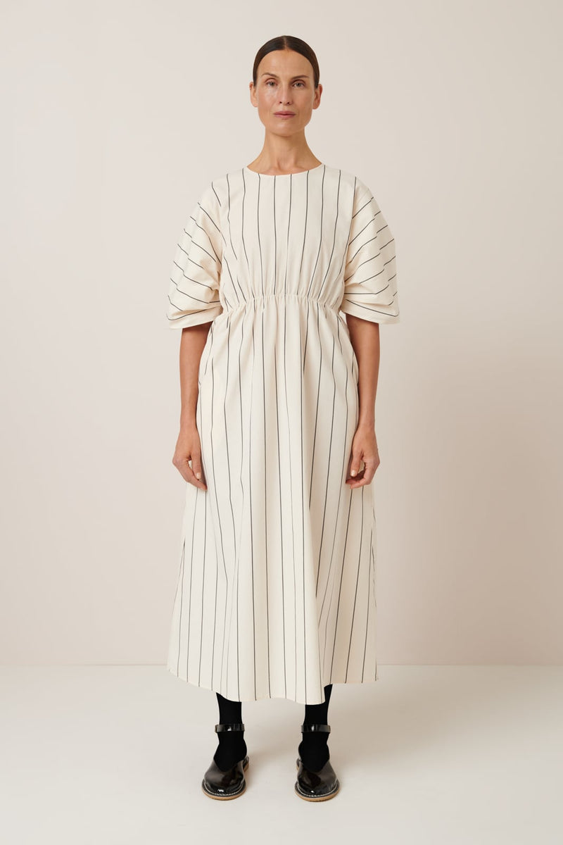 Kowtow Ellora Pinstripe Dress