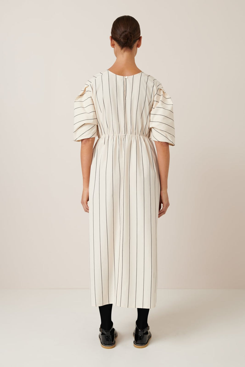 Kowtow Ellora Pinstripe Dress