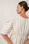 Kowtow Ellora Pinstripe Dress