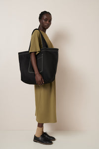 Kowtow Everyday Tote Black Denim