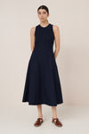 Kowtow Framework Dress Evening Navy
