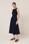 Kowtow Framework Dress Evening Navy