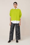 Kowtow Hero Crew Fluro Yellow