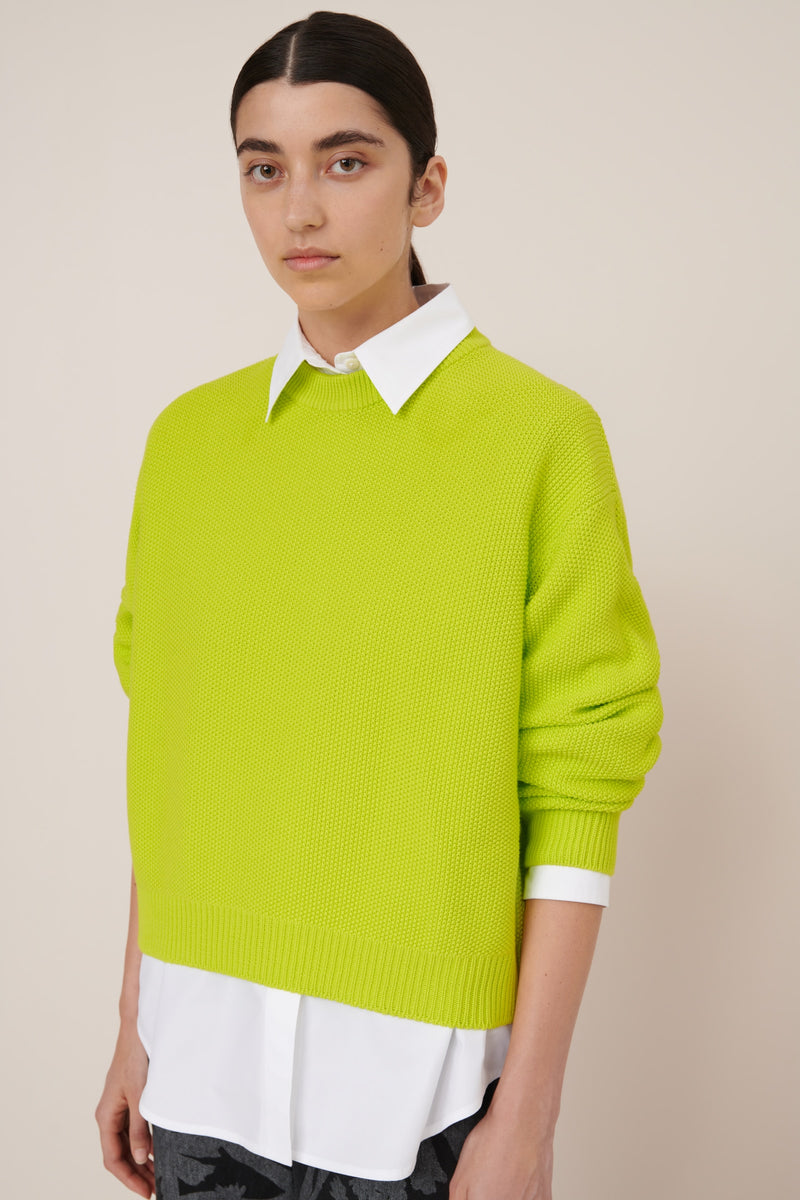 Kowtow Hero Crew Fluro Yellow
