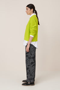 Kowtow Hero Crew Fluro Yellow