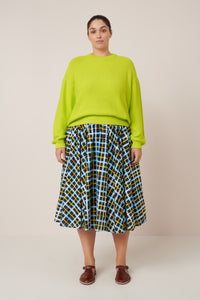 Kowtow Hero Crew Fluro Yellow