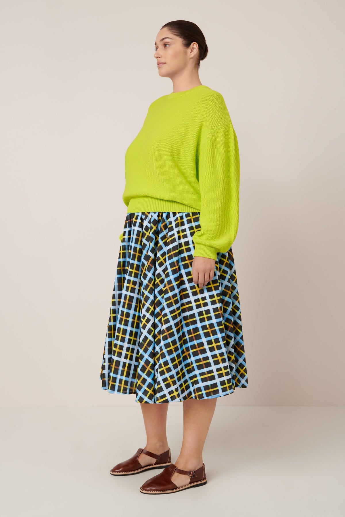 Kowtow Hero Crew Fluro Yellow