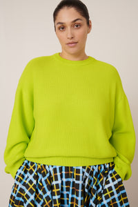 Kowtow Hero Crew Fluro Yellow