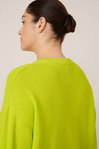 Kowtow Hero Crew Fluro Yellow