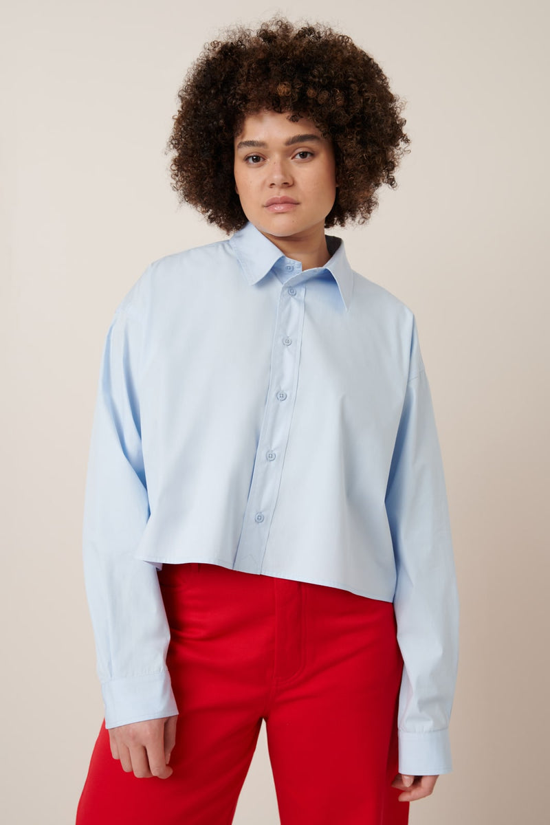 Kowtow Lauren Shirt Sky Blue