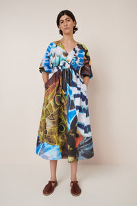 Kowtow Marta Dress Monarch Print