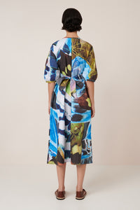 Kowtow Marta Dress Monarch Print