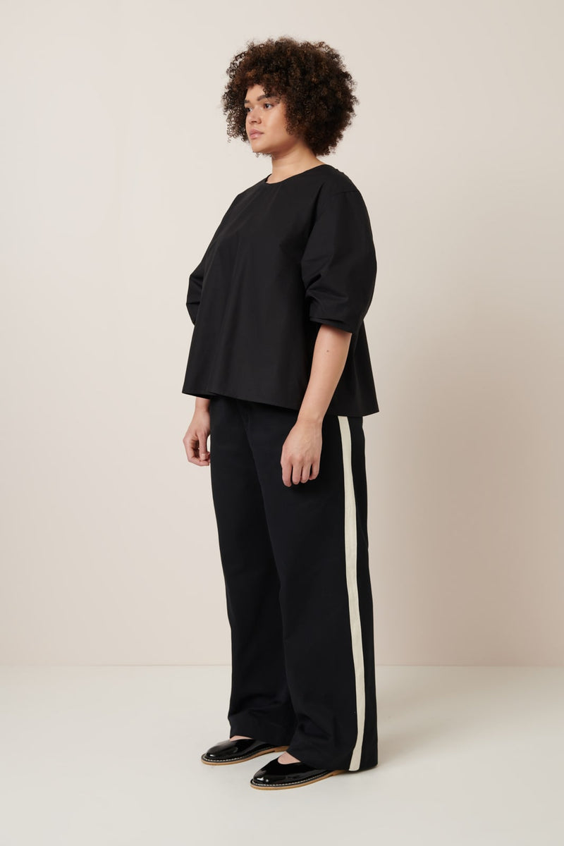 Kowtow Mila Top Black