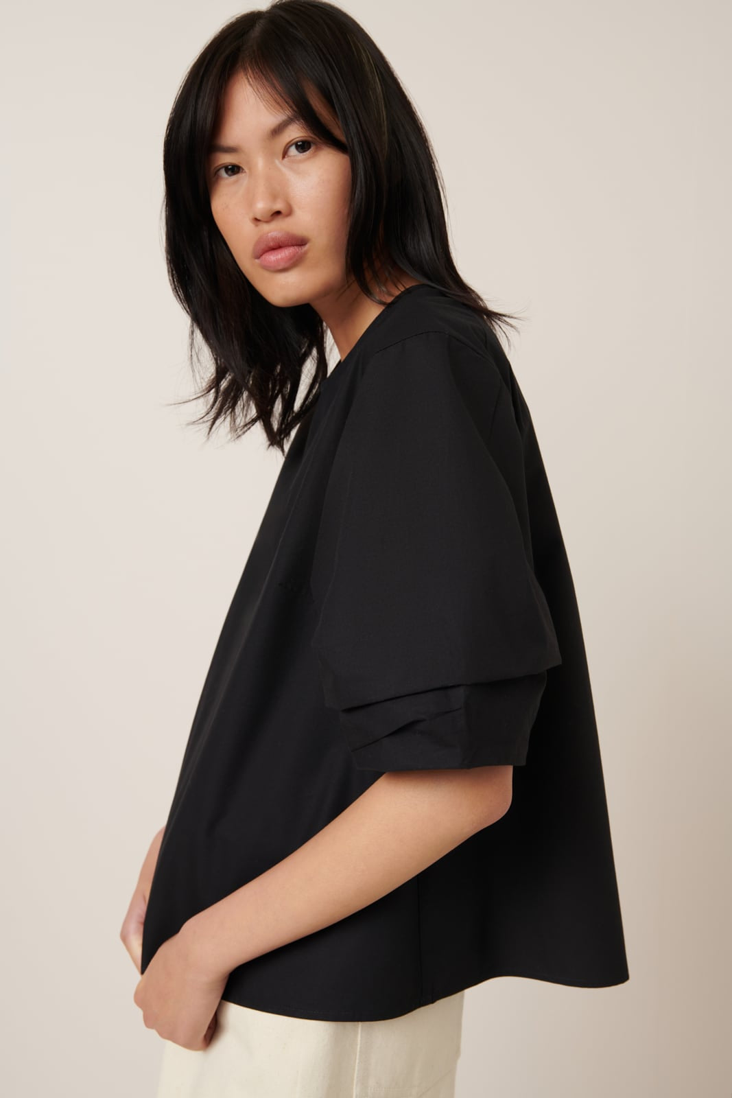 Kowtow Mila Top Black