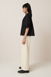 Kowtow Mila Top Black