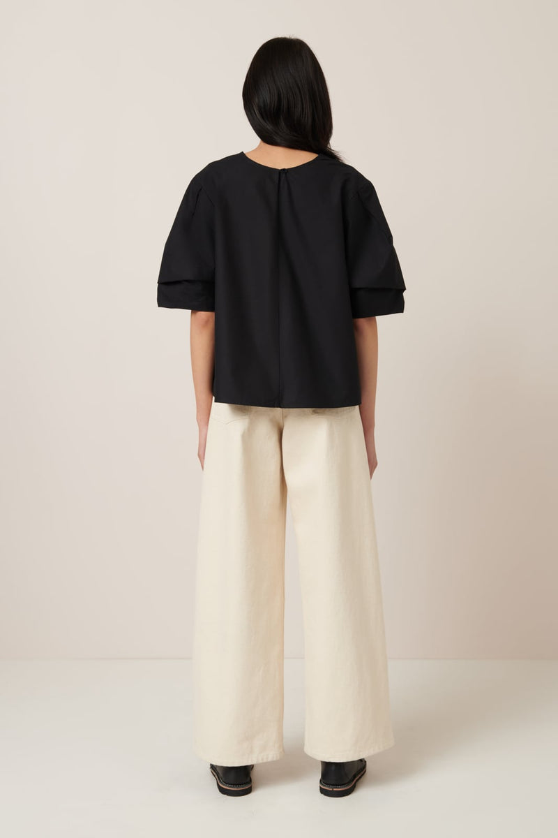 Kowtow Mila Top Black