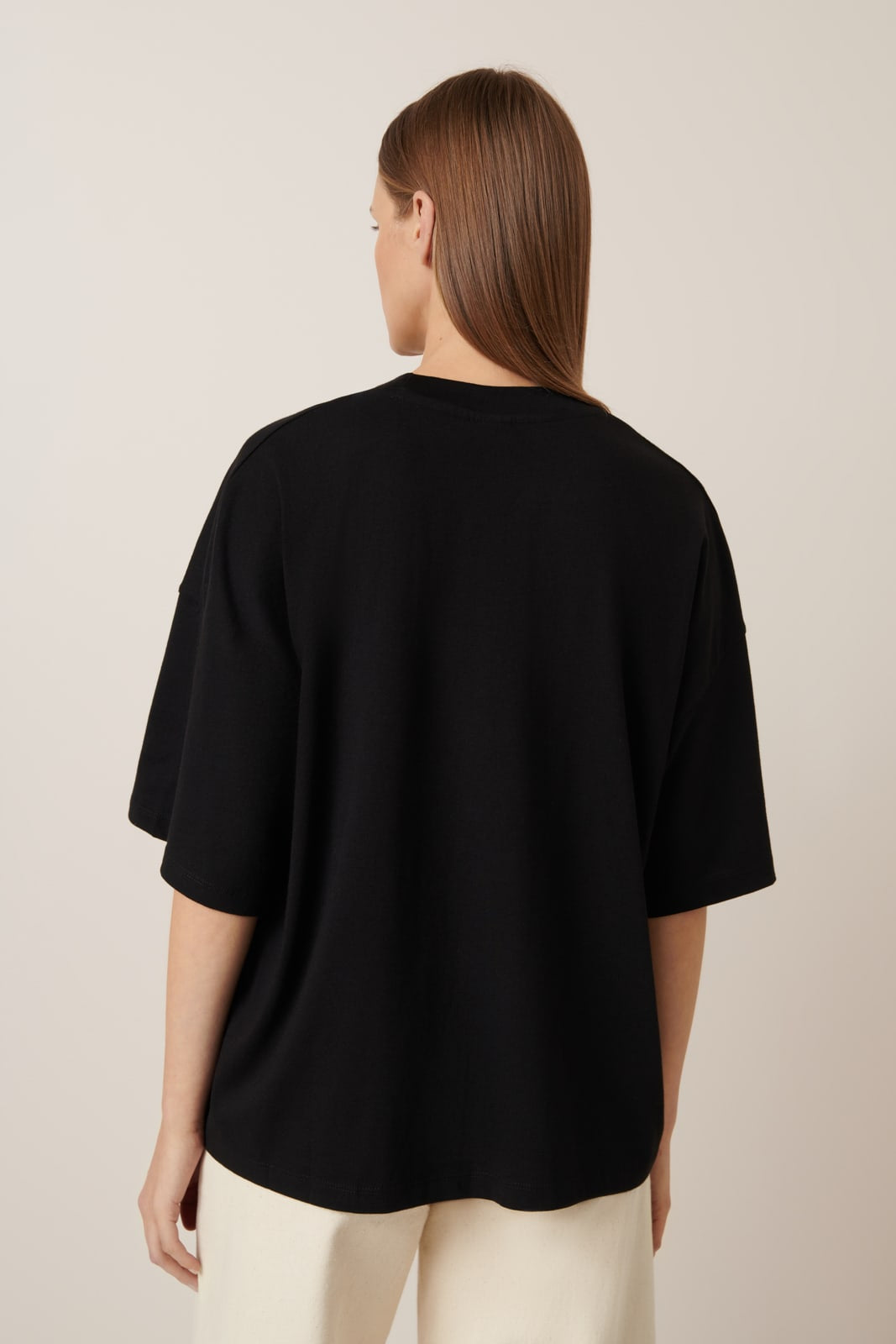 Kowtow Oversized Boxy Tee Black