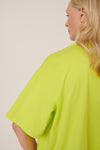 Kowtow Oversized Boxy Tee Fluro Yellow