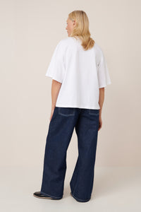 Kowtow Oversized Boxy Tee White