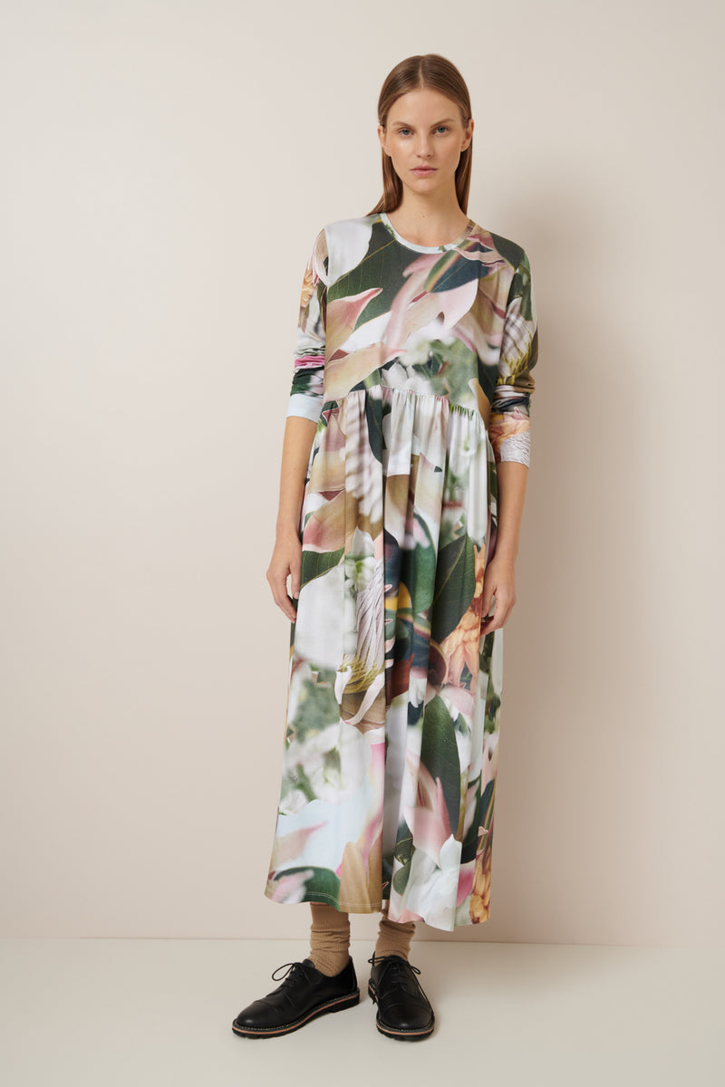 Kowtow Protea Print Dress
