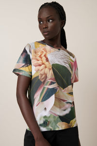 Kowtow Protea Print Tee
