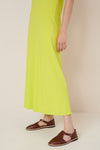 Kowtow Racer Back Dress Fluro Yellow