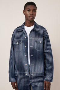 Kowtow Riley Jacket Chalk Stripe