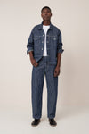 Kowtow Riley Jacket Chalk Stripe