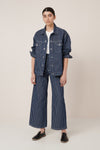 Kowtow Riley Jacket Chalk Stripe