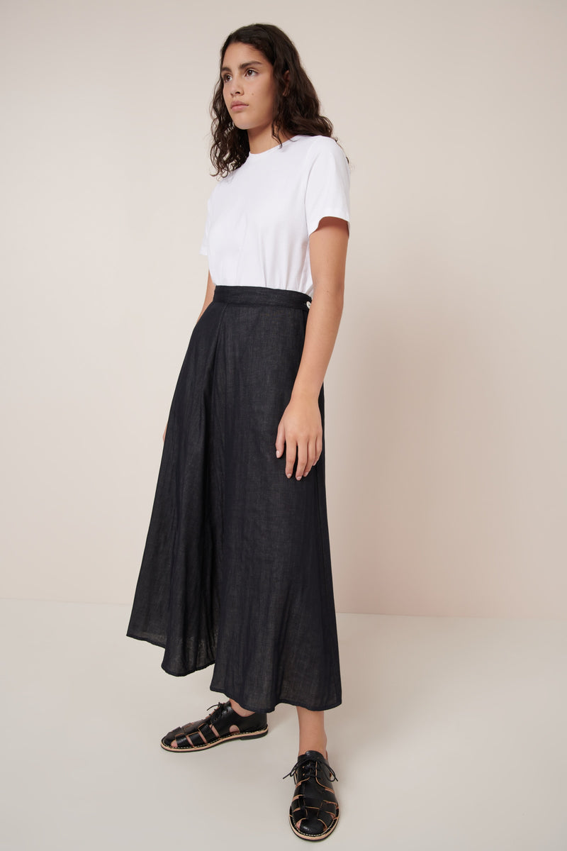 Kowtow Rotation Skirt Black/Ecru