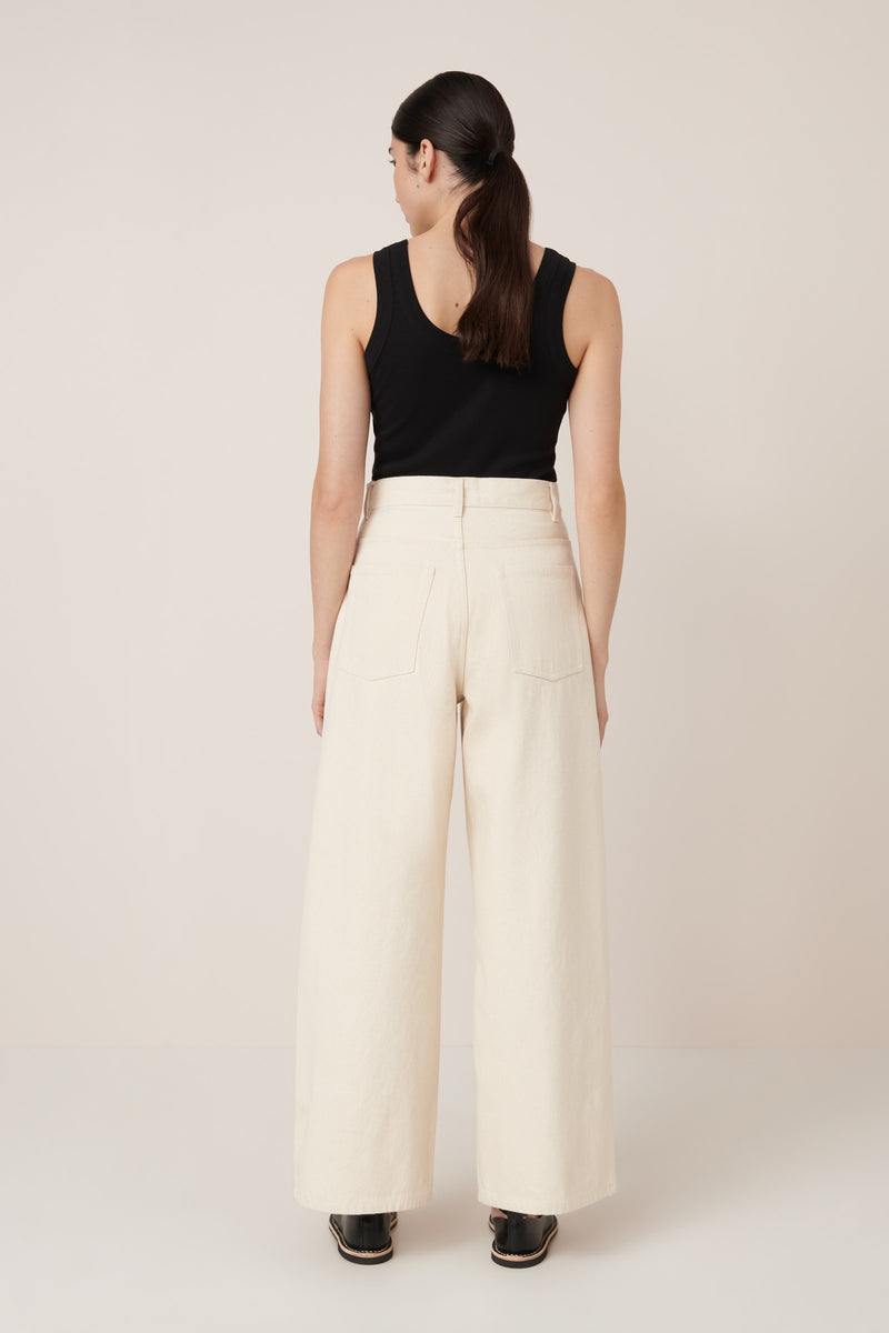 Kowtow Sailor Jeans Ecru