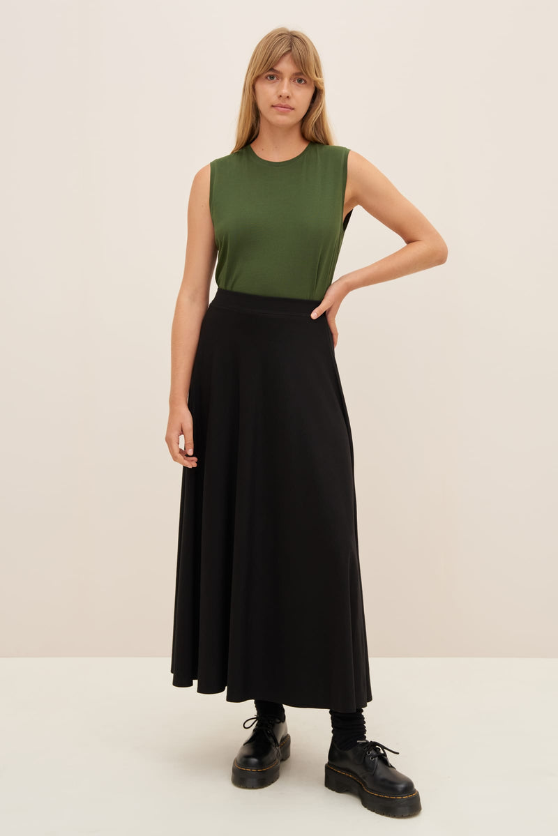 Kowtow Sphere Skirt Black