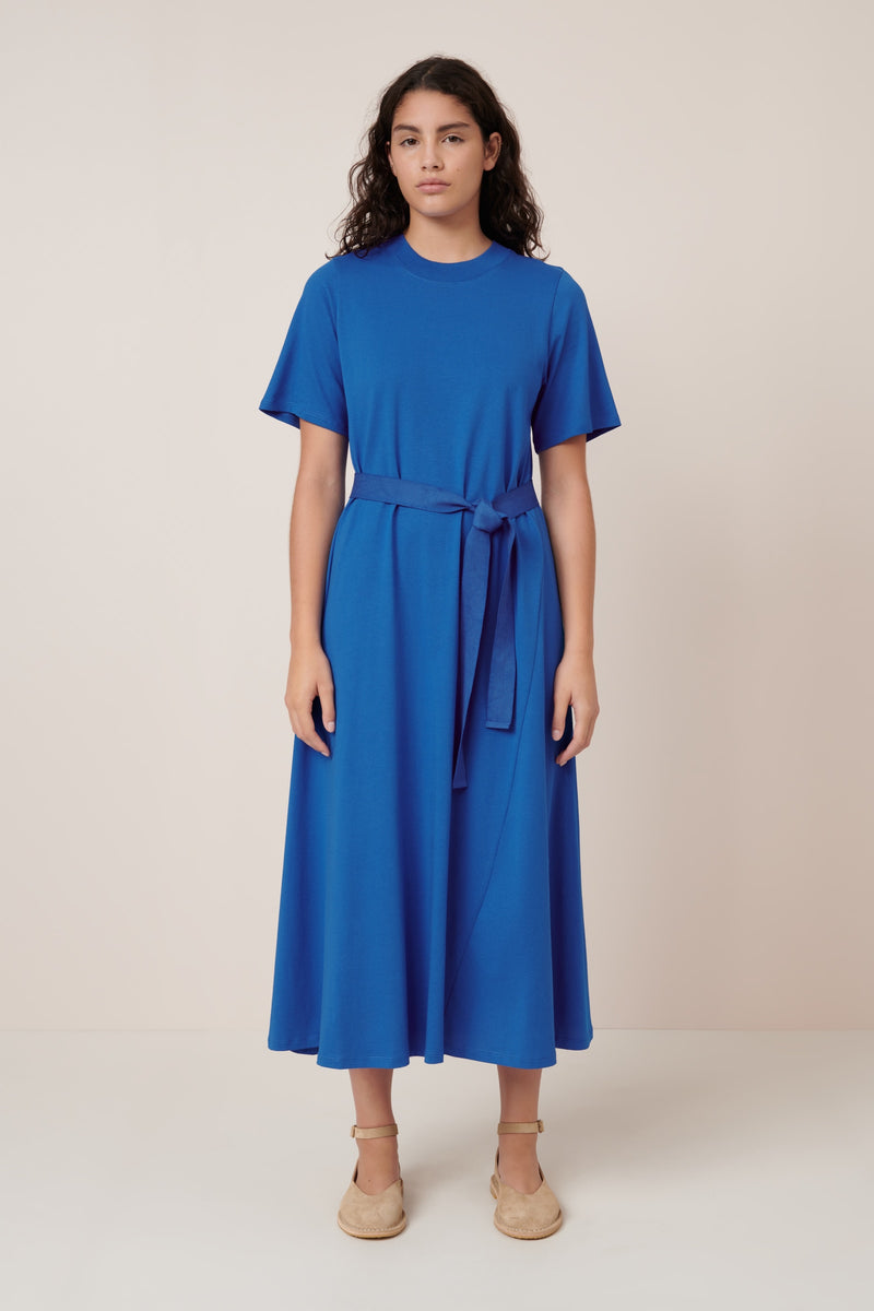 Kowtow T-Shirt Swing Dress Azure