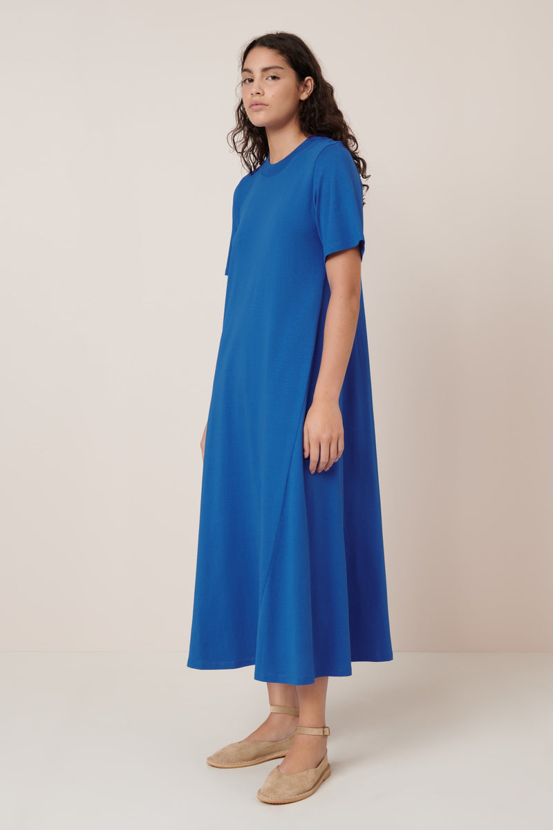 Kowtow T-Shirt Swing Dress Azure