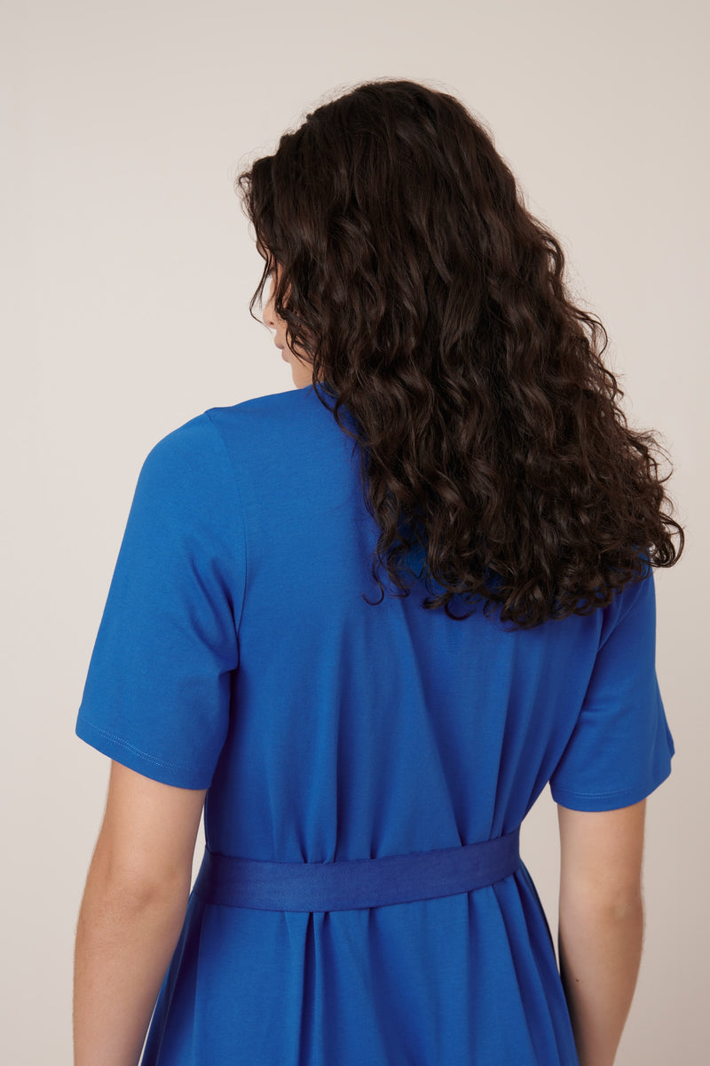 Kowtow T-Shirt Swing Dress Azure