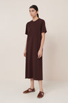 Kowtow Tee Dress Mahogany