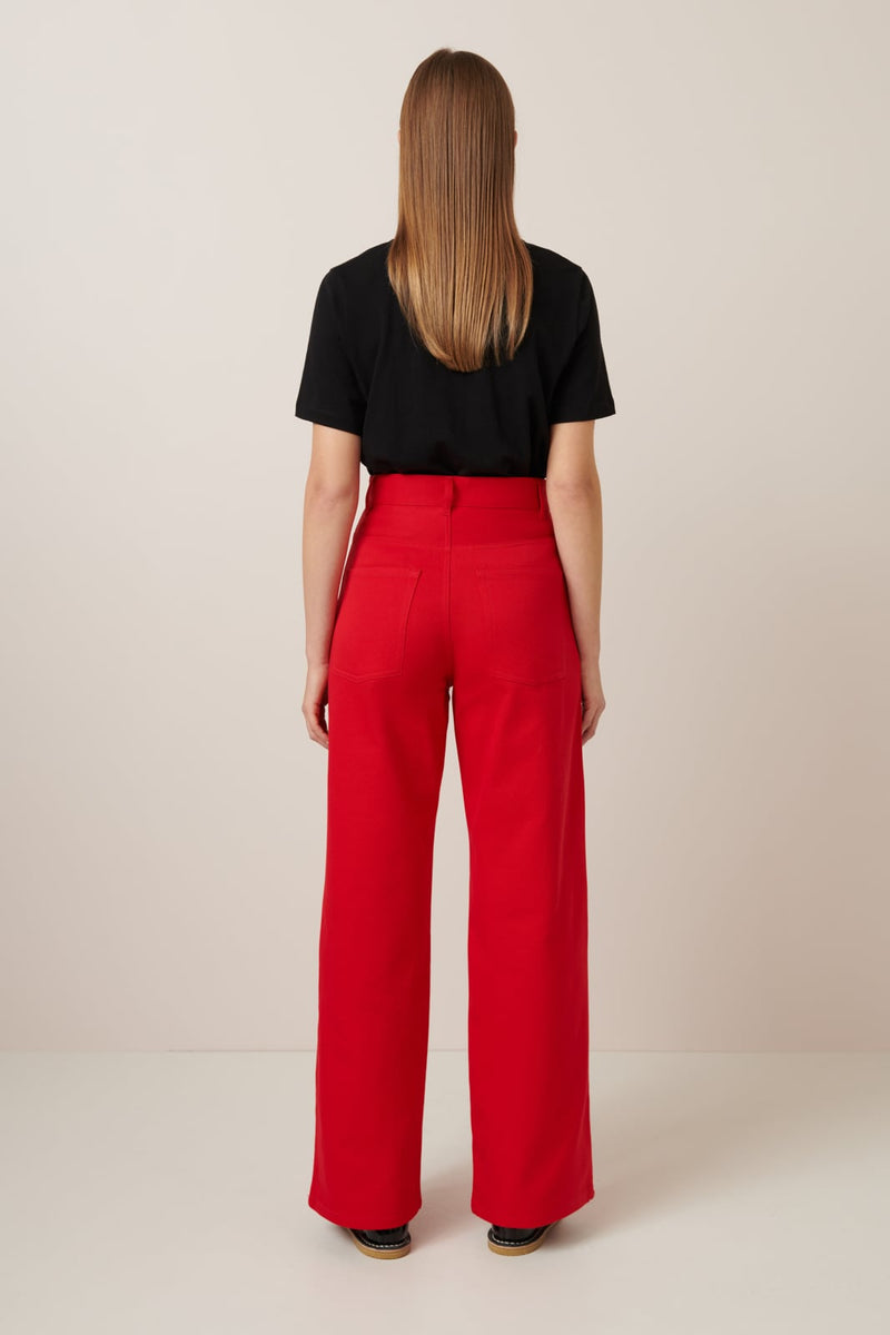 Kowtow Unity Pant Red