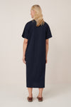 Kowtow Unity Tee Dress Navy