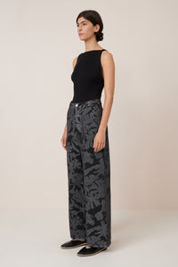 Kowtow Utility Jeans Etched Denim