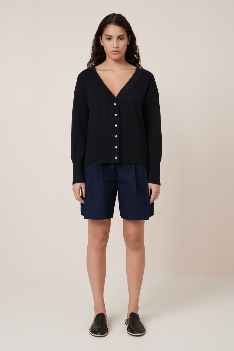 Kowtow Willow Cardigan Black