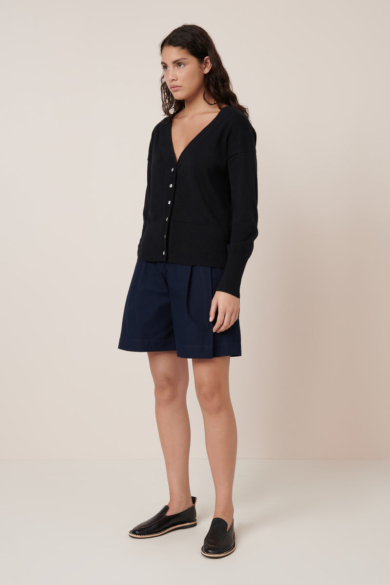 Kowtow Willow Cardigan Black