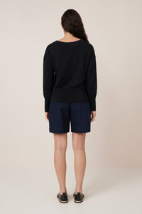 Kowtow Willow Cardigan Black