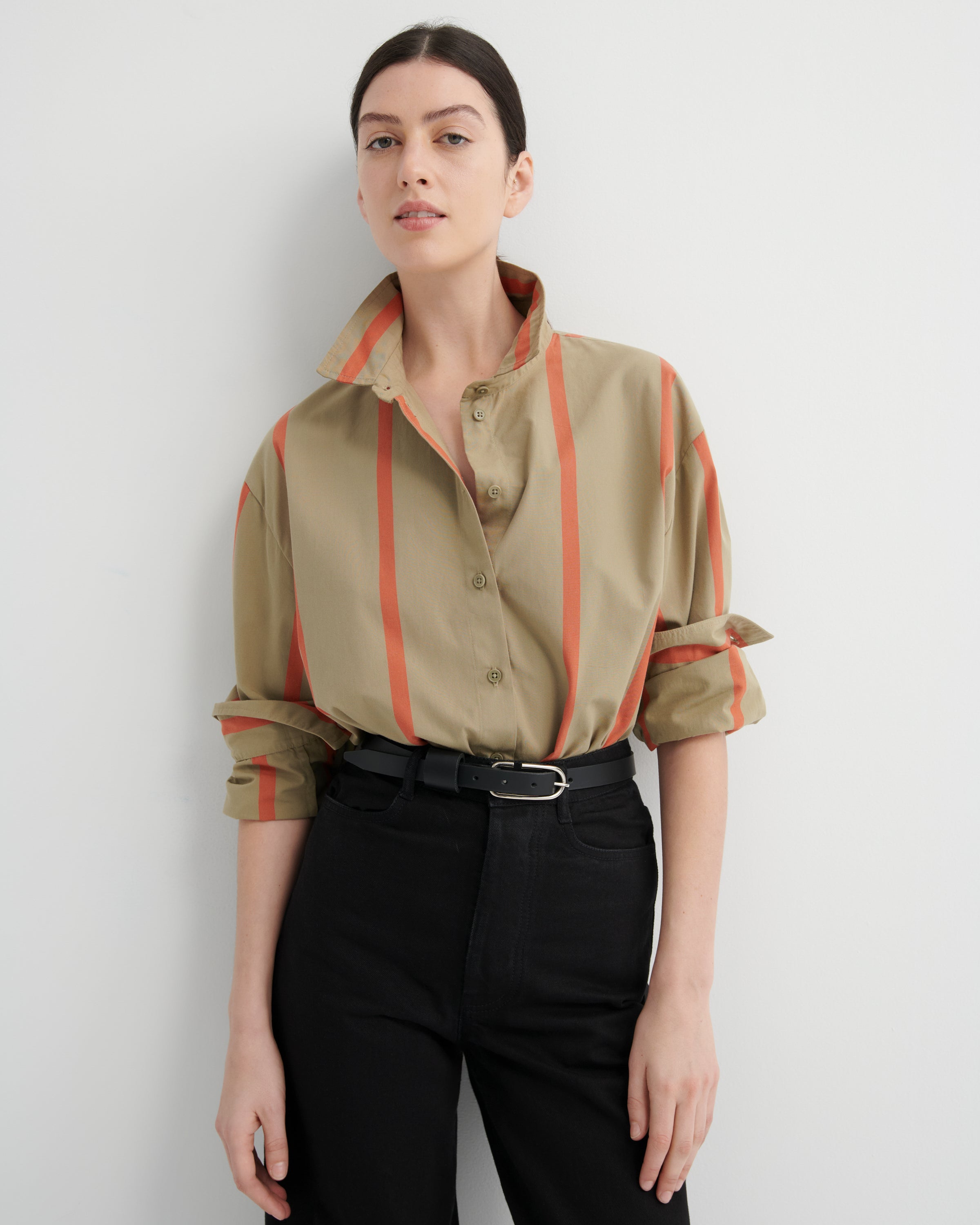 Kowtow Maker Shirt Nasturtium