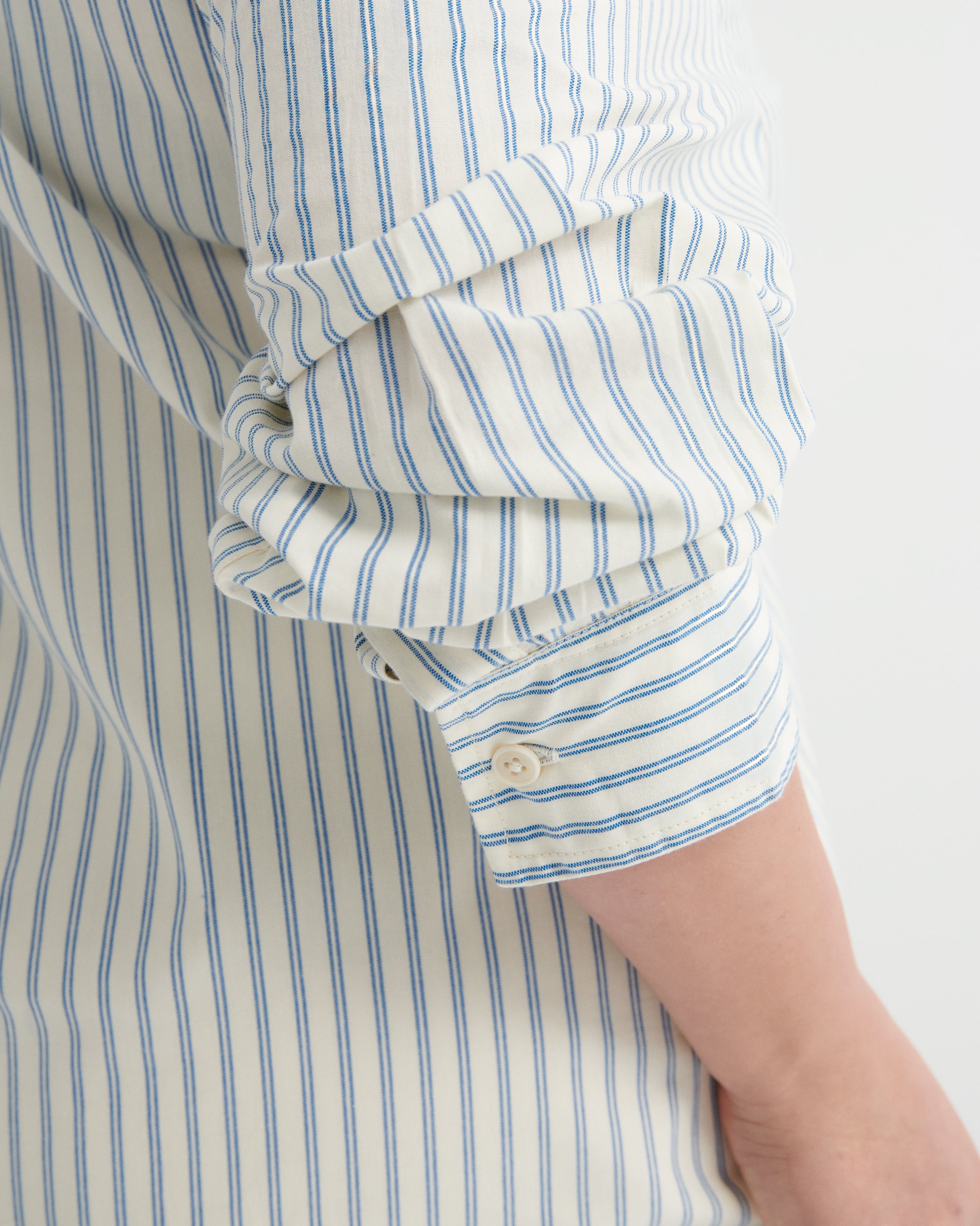 Kowtow Maker Shirt Ticking Stripe