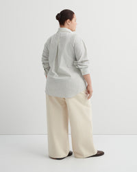 Kowtow Maker Shirt Ticking Stripe