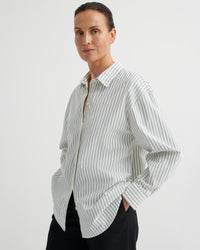 Kowtow Maker Shirt Ticking Stripe