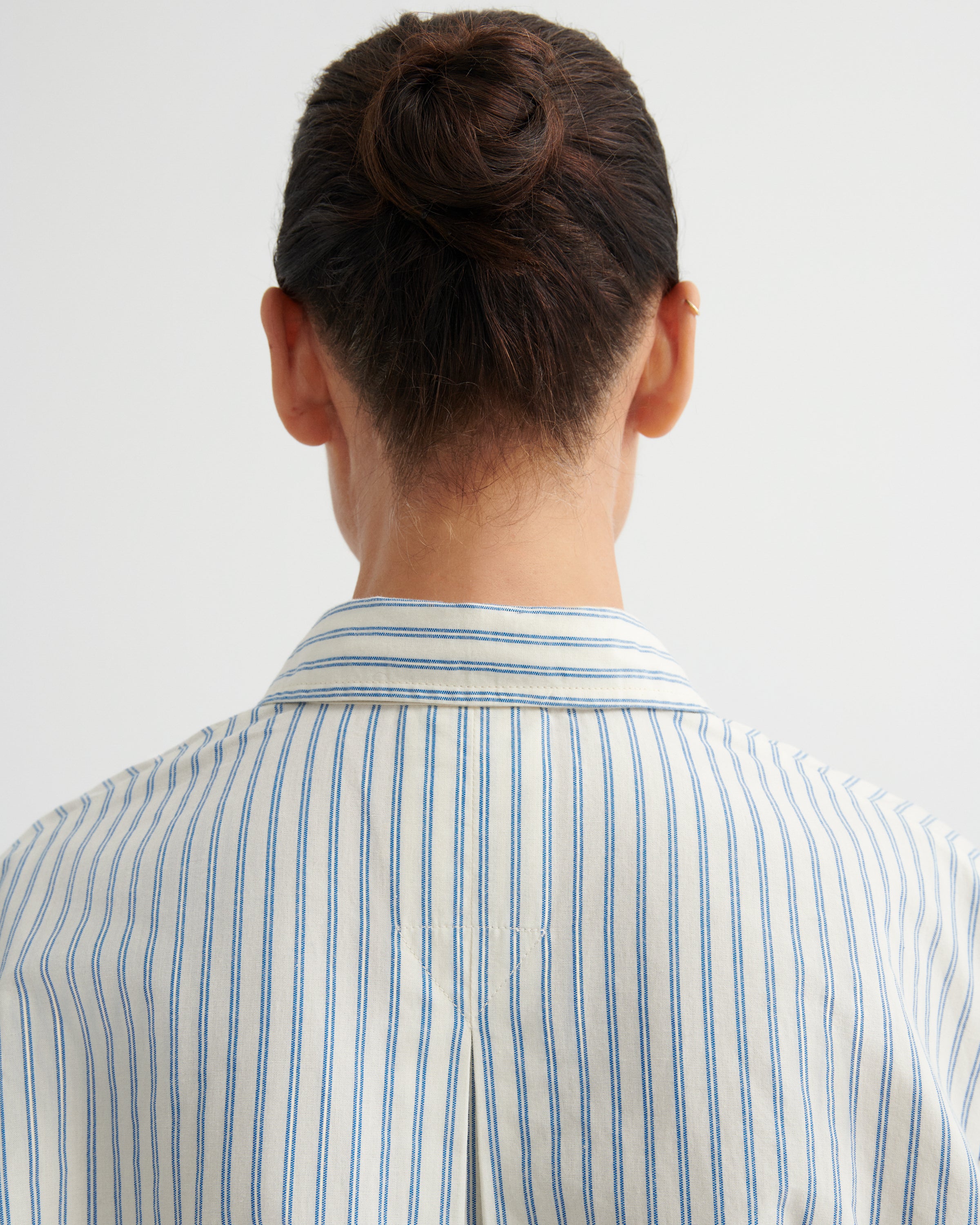 Kowtow Maker Shirt Ticking Stripe