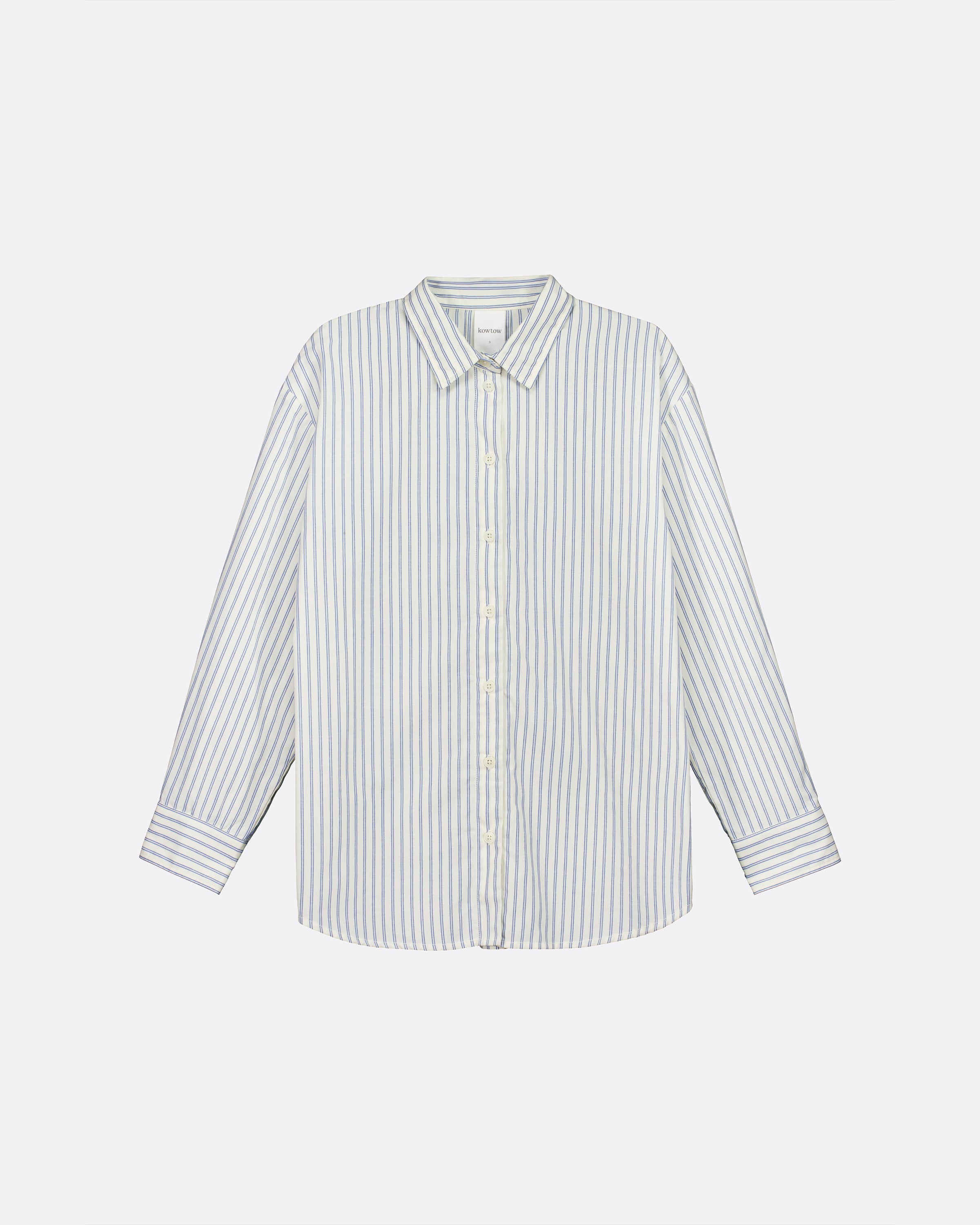 Kowtow Maker Shirt Ticking Stripe
